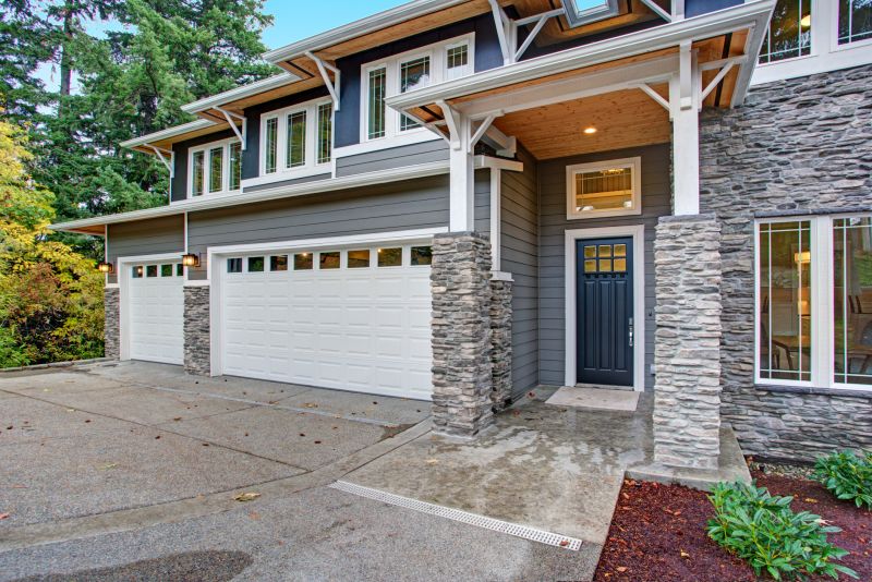 Finished Entryway with New Door